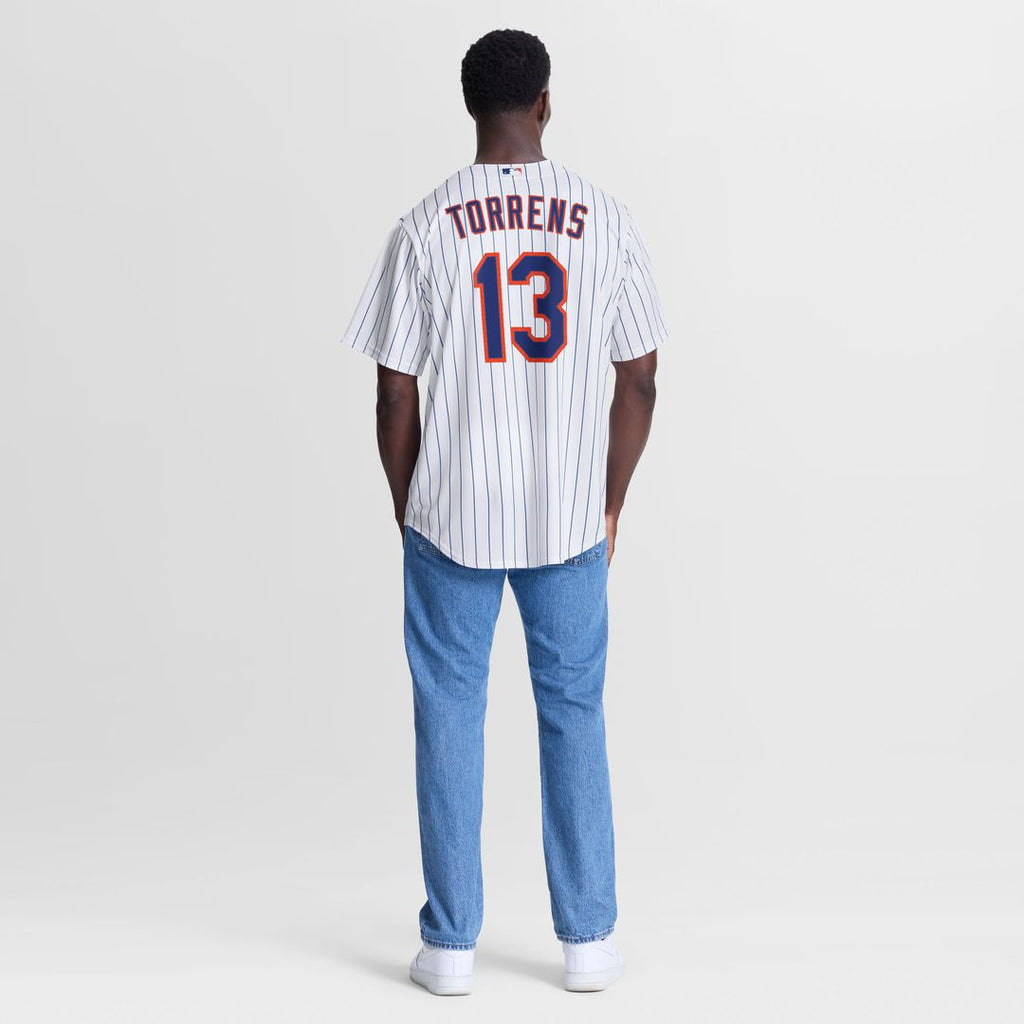 Luis Torrens New York Mets Nike Home Replica Jersey - White | MLB Fan Gear