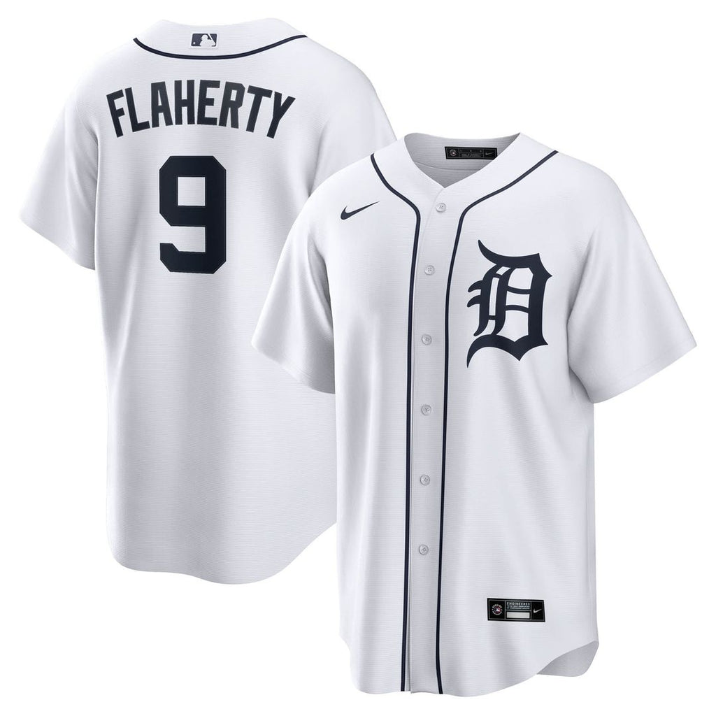 Jack Flaherty Detroit Tigers Nike Home Replica Jersey - White | MLB Fan Gear