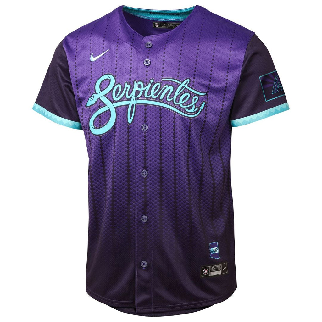Arizona Diamondbacks Nike Youth 2025 City Connect Limited Jersey - Purple | MLB Fan Gear