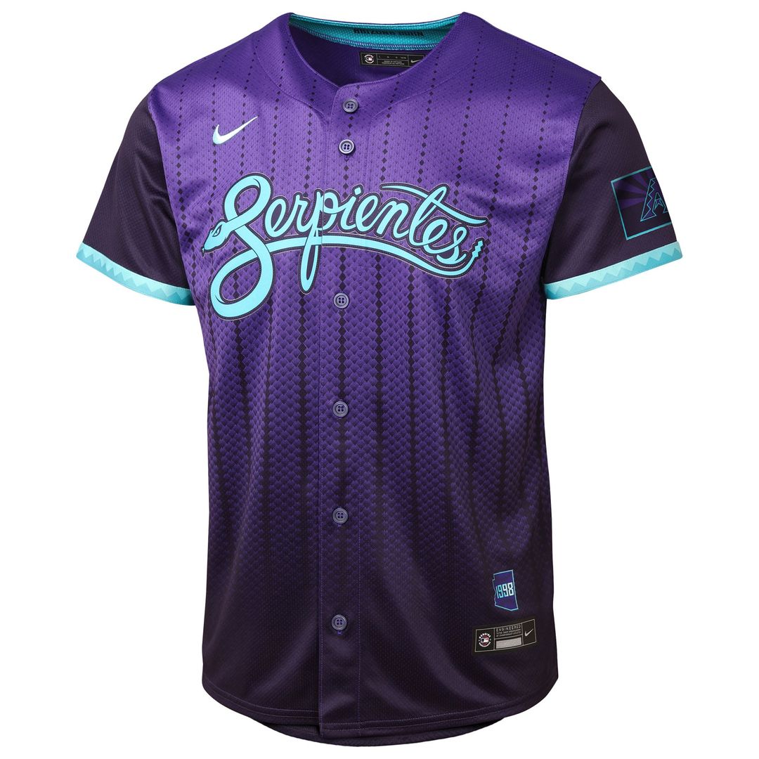 Arizona Diamondbacks Nike Youth 2025 City Connect Limited Jersey - Purple | MLB Fan Gear