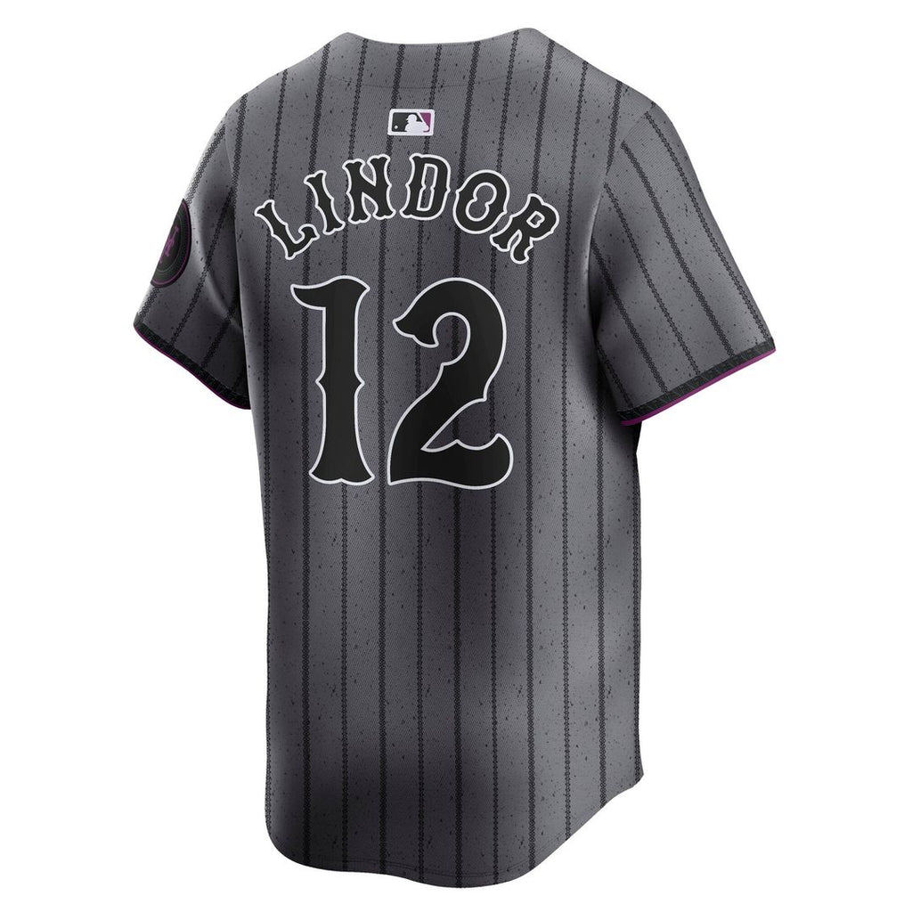 Francisco Lindor New York Mets Nike City Connect Limited Jersey - Gray | MLB Fan Gear