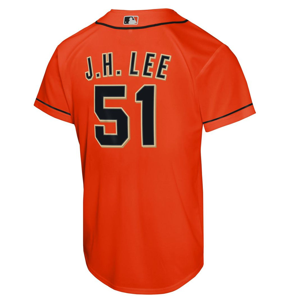 Jung Hoo Lee San Francisco Giants Nike Youth Alternate Replica Jersey - Orange | MLB Fan Gear