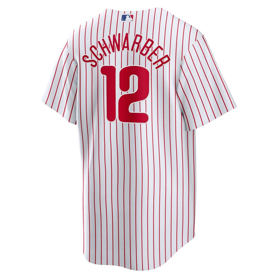 Kyle Schwarber Philadelphia Phillies Nike Replica Player Jersey - White | MLB Fan Gear