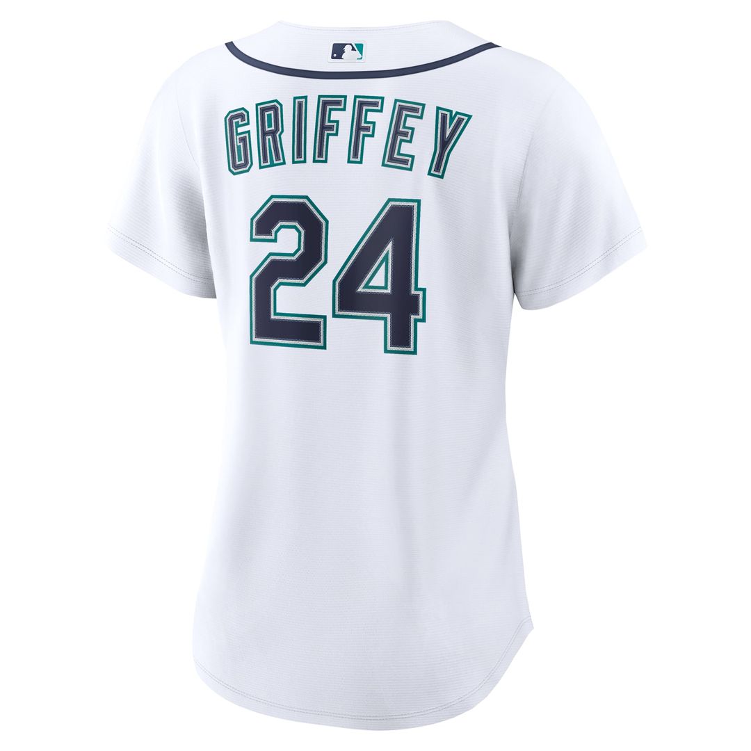 Ken Griffey Jr. Seattle Mariners Nike Women's Home Replica Jersey - White | MLB Fan Gear