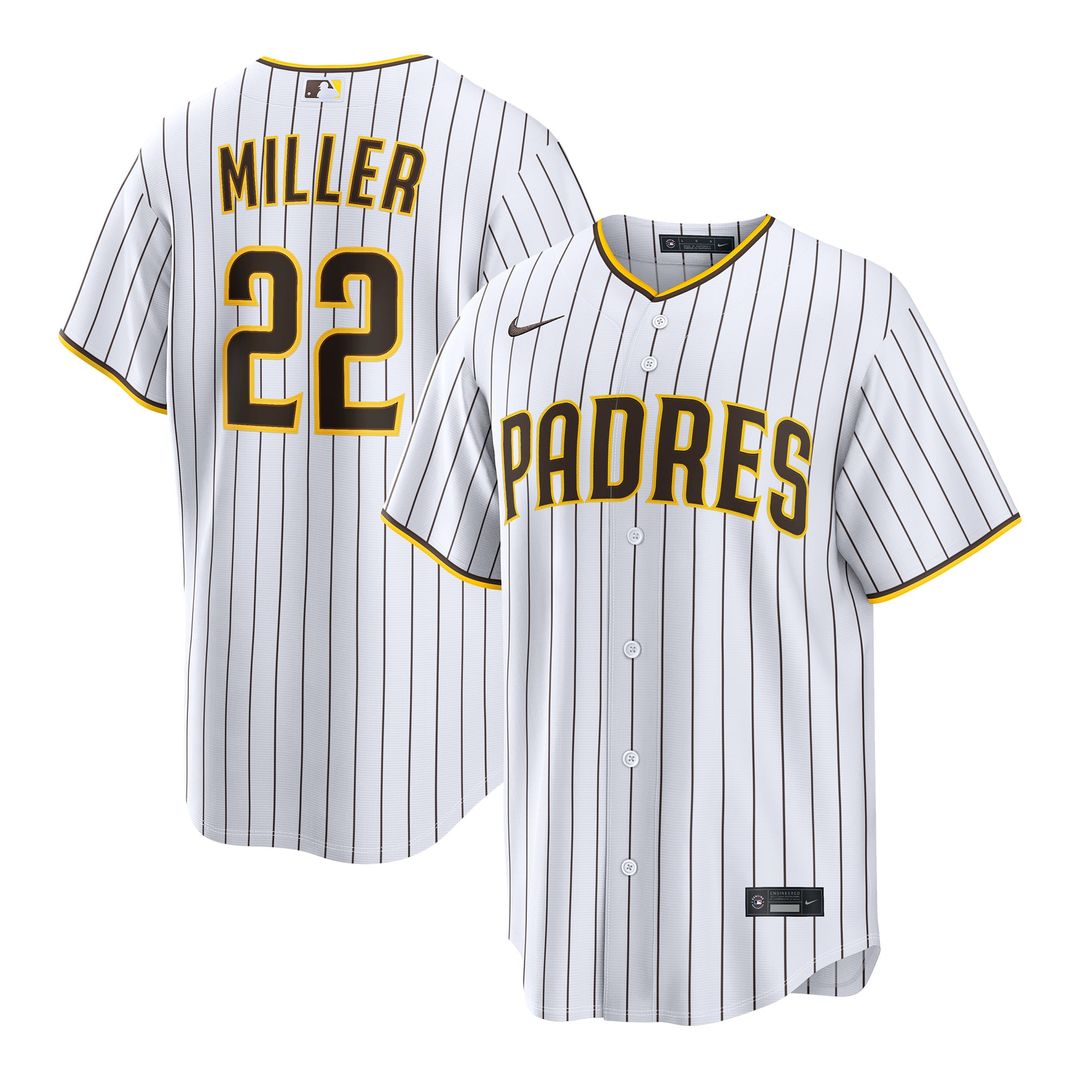 Mason Miller San Diego Padres Nike Home Replica Jersey - White | MLB Fan Gear