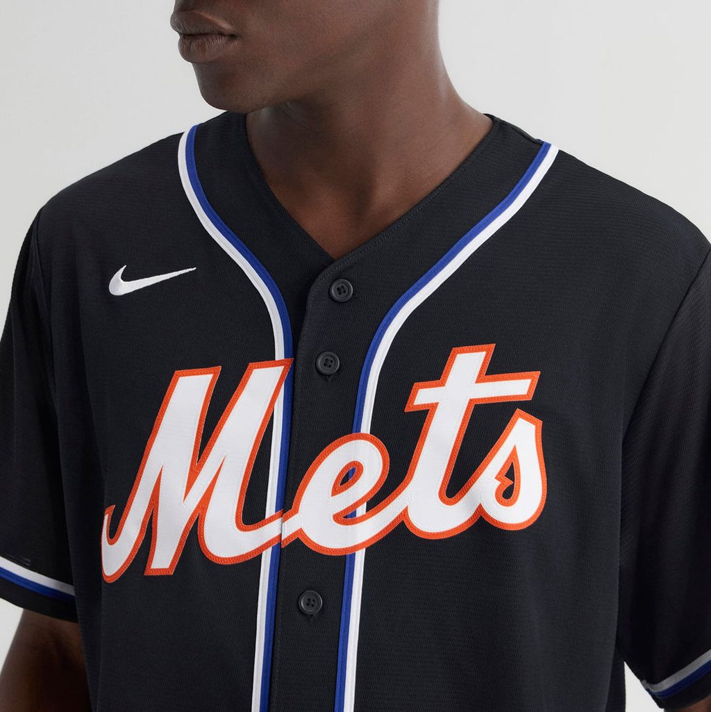 Juan Soto New York Mets Nike Fashion Replica Black Out Jersey | MLB Fan Gear
