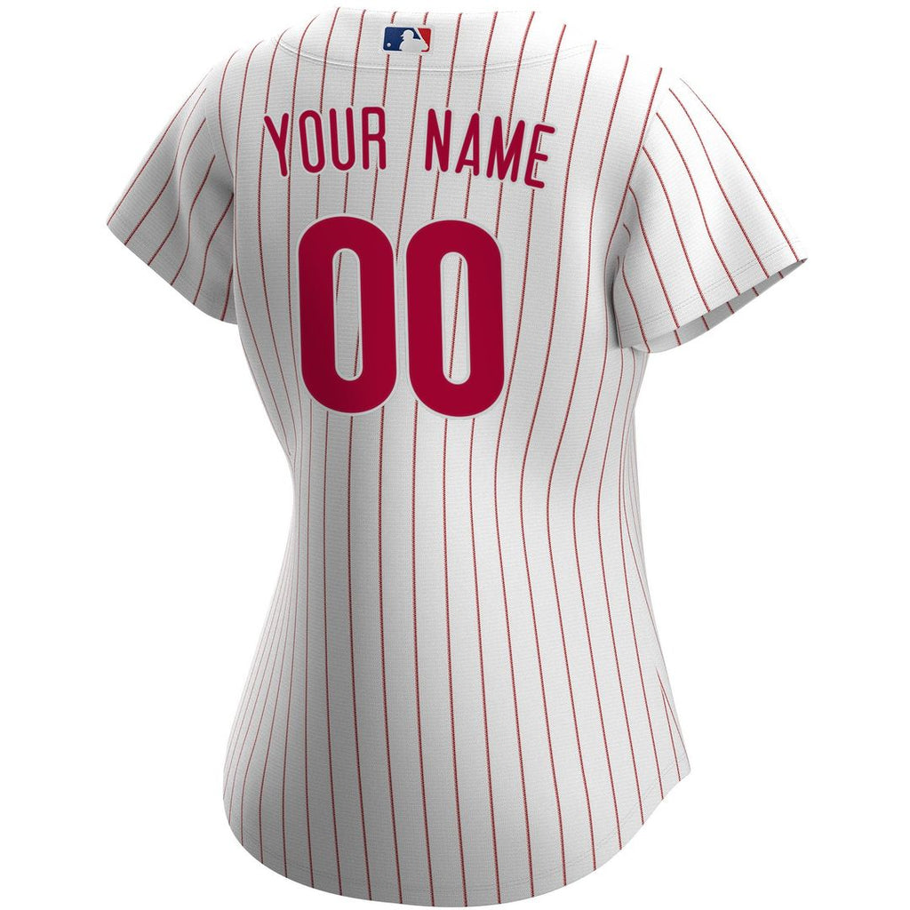 Philadelphia Phillies Nike Women's Home Replica Custom Jersey - White | MLB Fan Gear