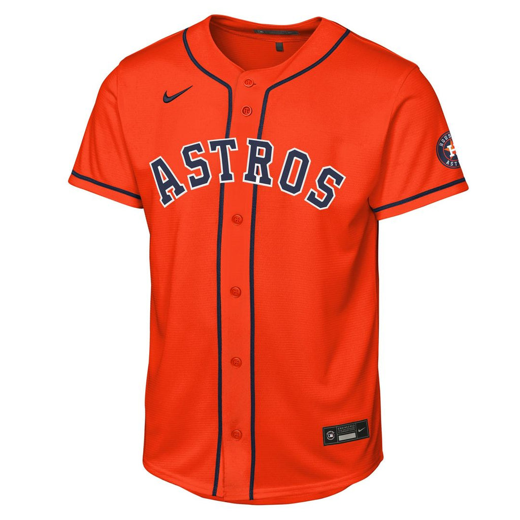 Houston Astros Nike Youth Alternate Stadium Jersey - Orange | MLB Fan Gear