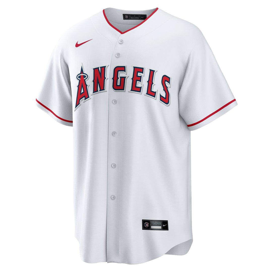 Zach Neto Los Angeles Angels Nike Home Replica Jersey - White | MLB Fan Gear