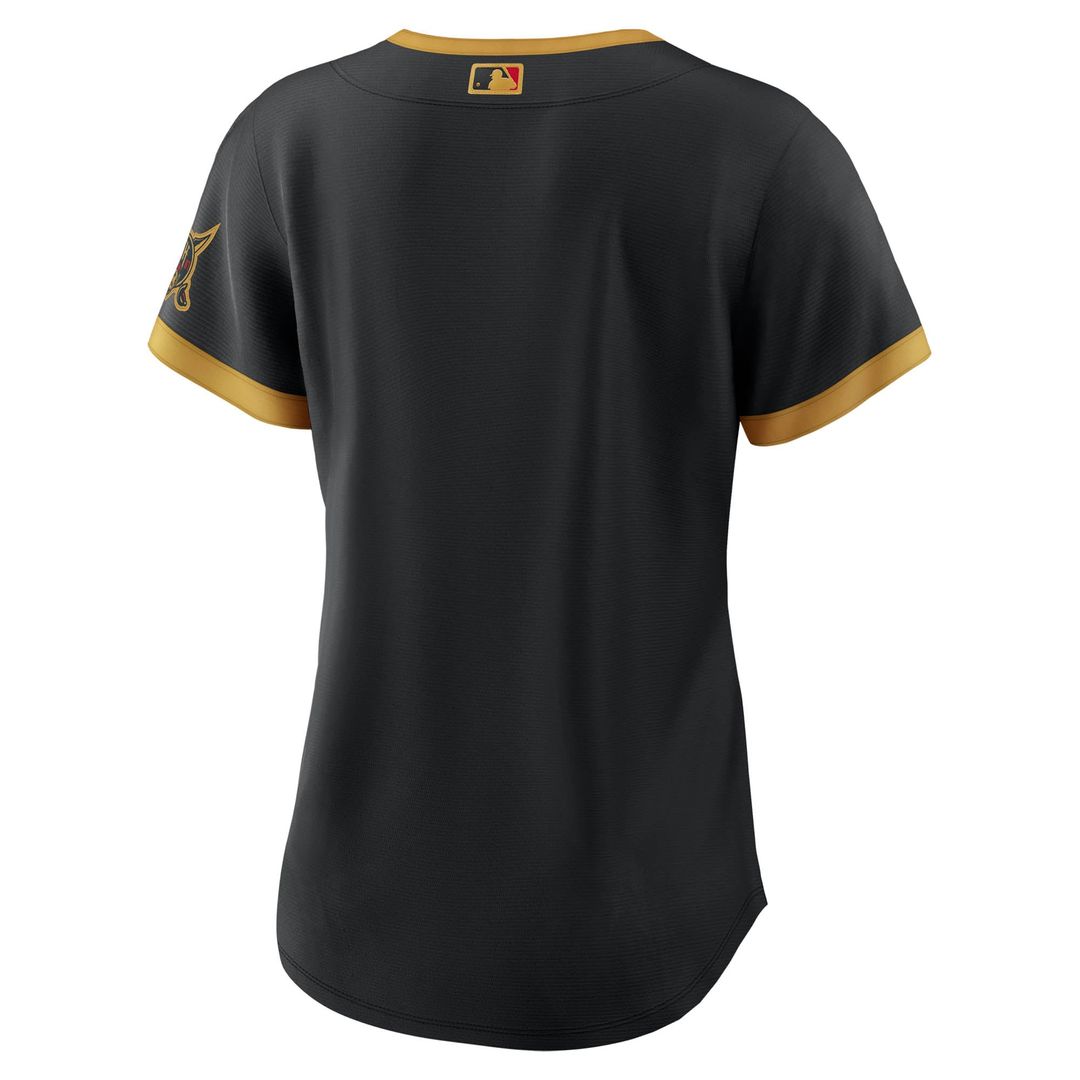Pittsburgh Pirates Nike Women's 2026 City Connect Stadium Jersey - Black | MLB Fan Gear