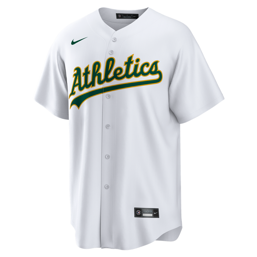 Nick Kurtz Athletics Nike Home Replica Jersey - White | MLB Fan Gear