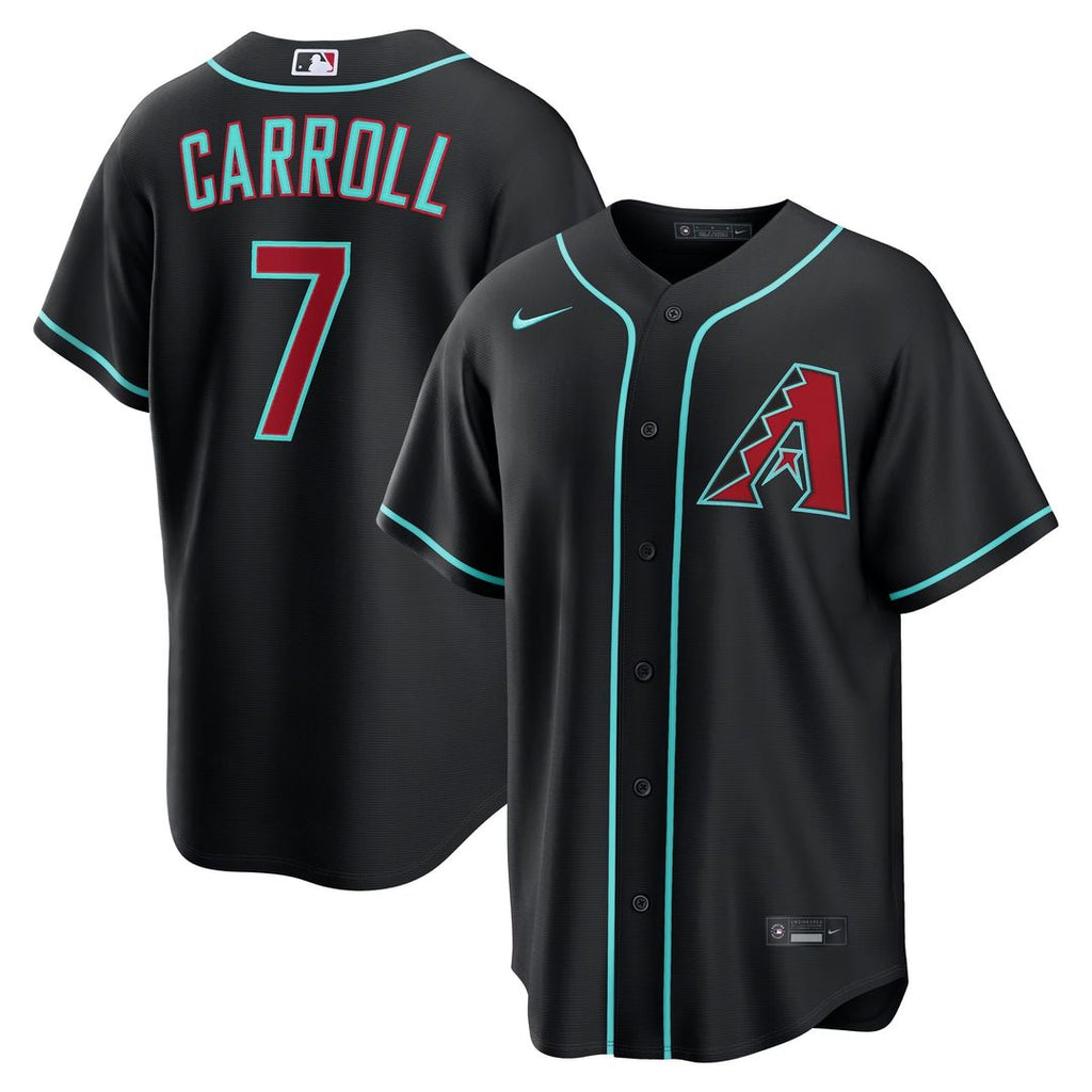 Corbin Carroll Arizona Diamondbacks Nike Road Replica Jersey - Gray | MLB Fan Gear