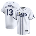 Junior Caminero Tampa Bay Rays Nike Youth Home Limited Player Jersey - White | MLB Fan Gear