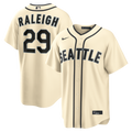 Cal Raleigh Seattle Mariners Nike Alternate Replica Jersey - Cream | MLB Fan Gear