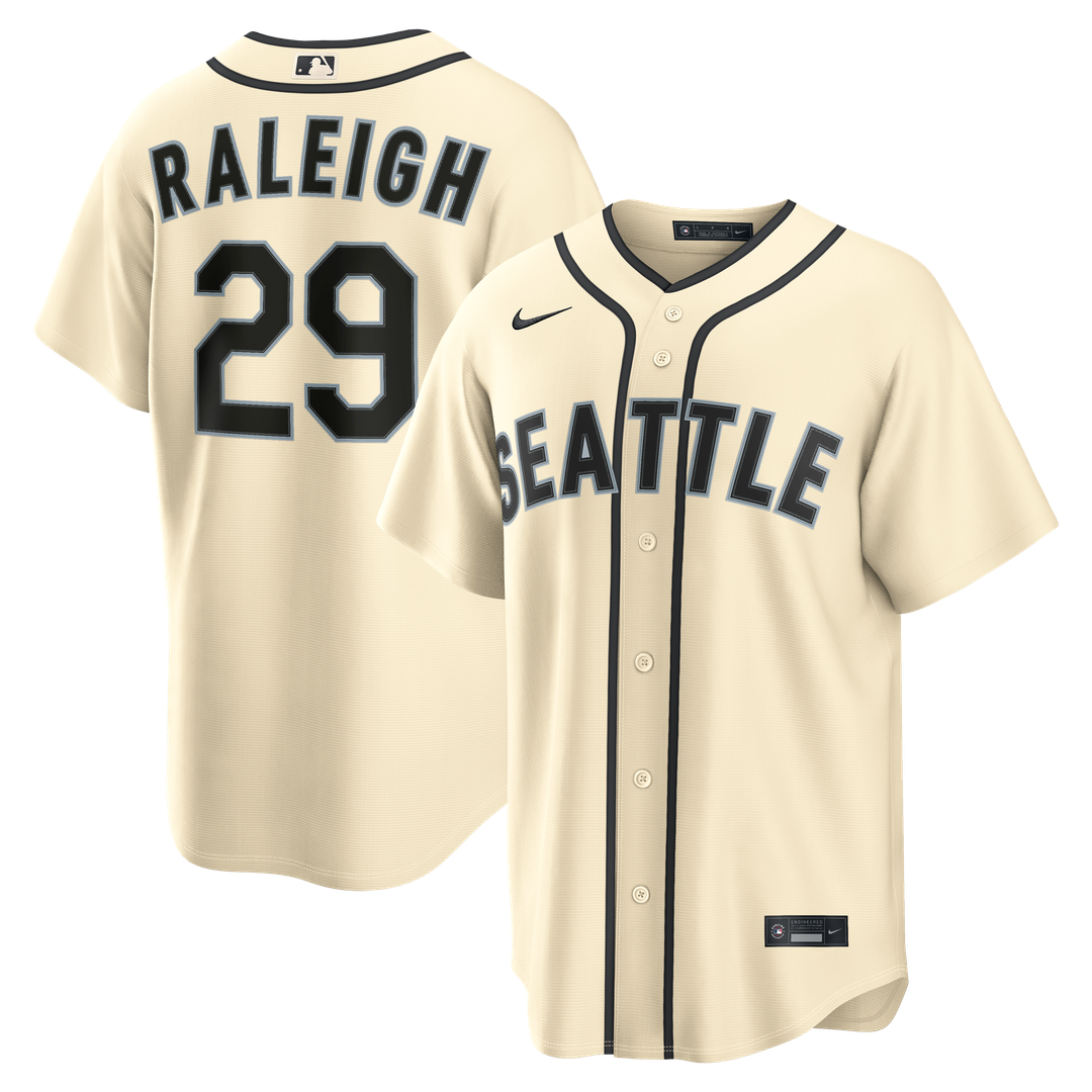 Cal Raleigh Seattle Mariners Nike Alternate Replica Jersey - Teal | MLB Fan Gear