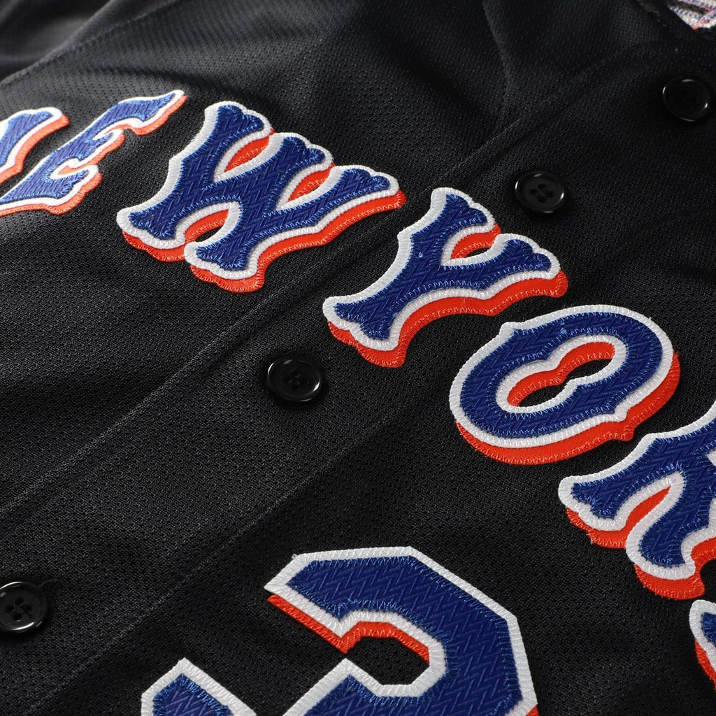 Mike Piazza New York Mets Mitchell & Ness Cooperstown Collection 2000 Batting Practice Jersey - Black | MLB Fan Gear