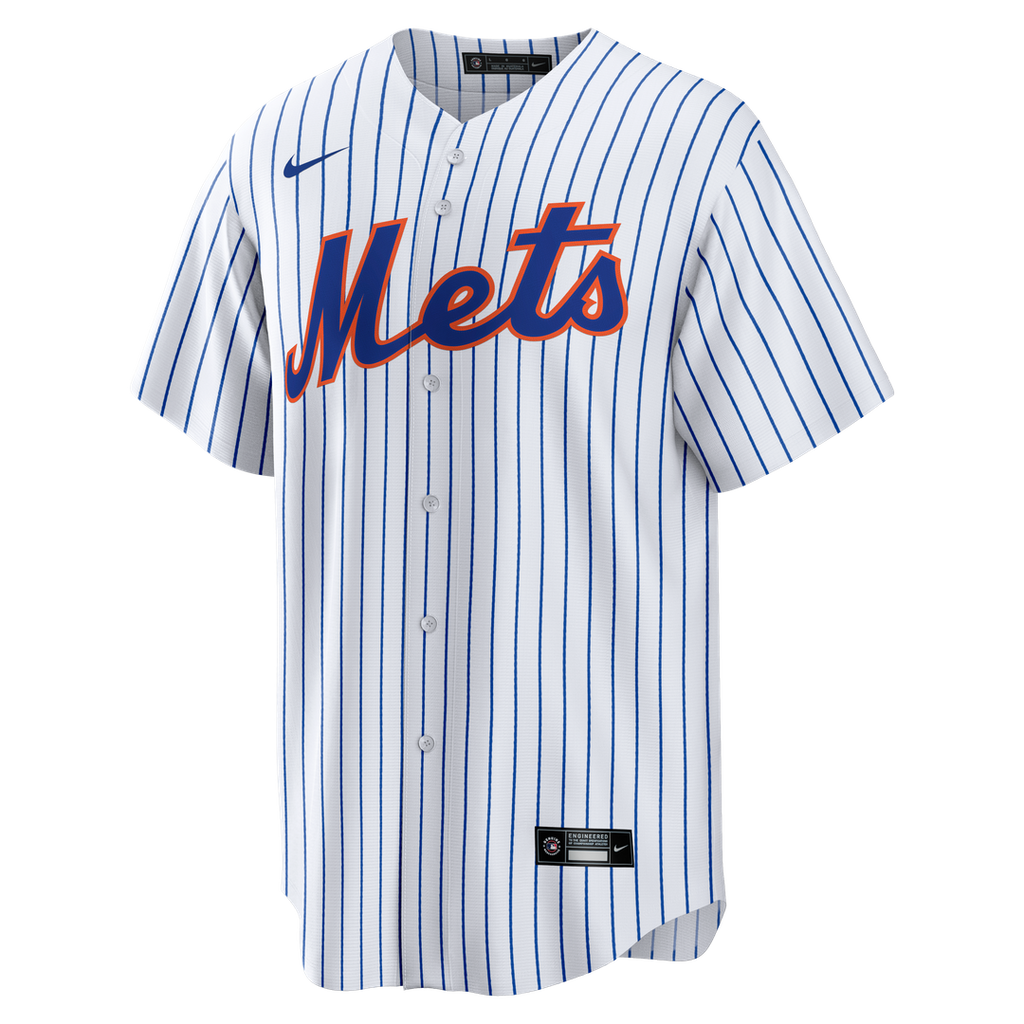 New York Mets Nike Home Big & Tall Replica Jersey - White | MLB Fan Gear