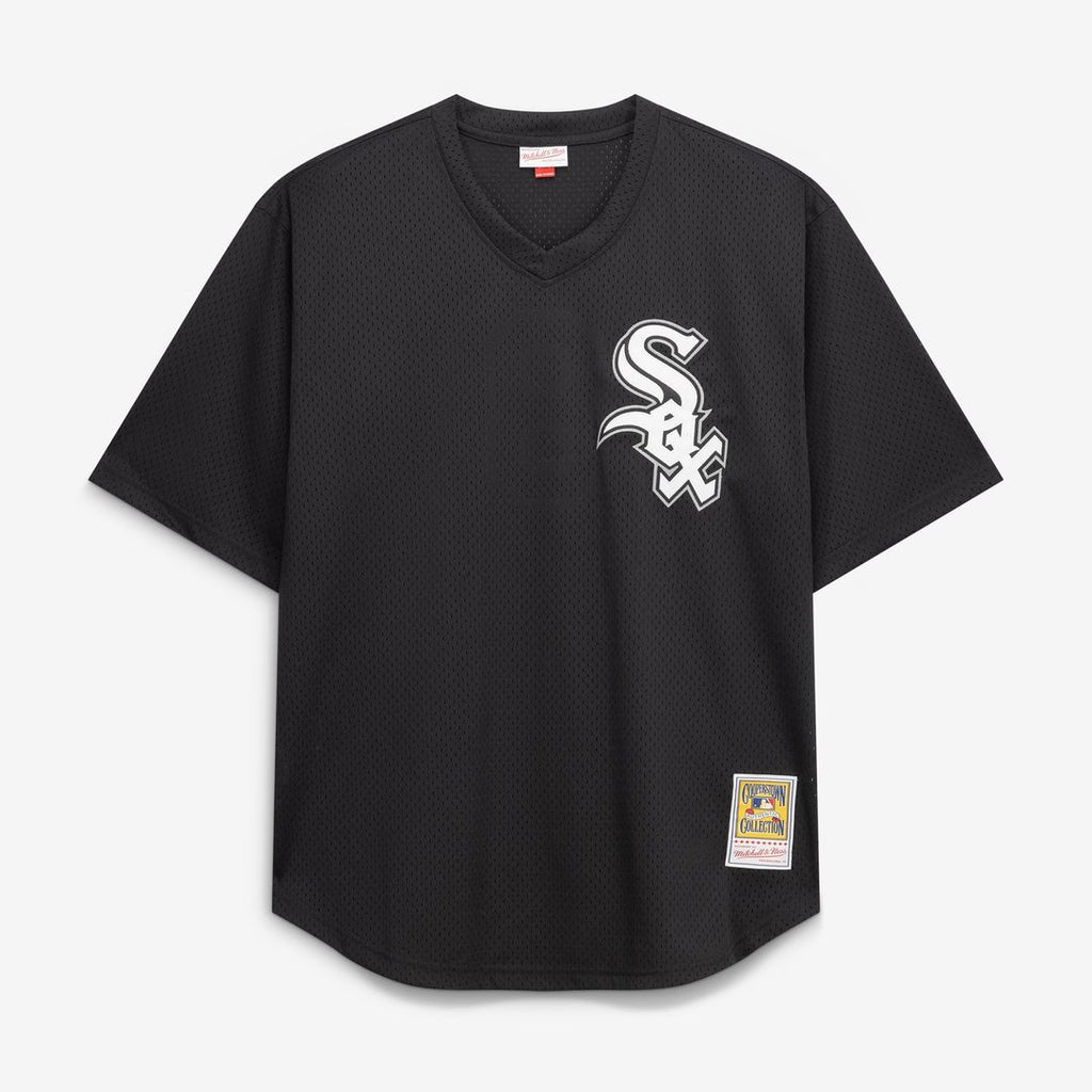 Bo Jackson Chicago White Sox Mitchell & Ness Cooperstown Collection Big & Tall Mesh Batting Practice Jersey - Black | MLB Fan Gear