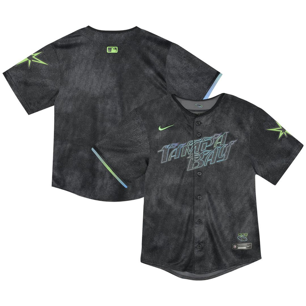 Tampa Bay Rays Nike Toddler City Connect Team Limited Jersey - Black | MLB Fan Gear