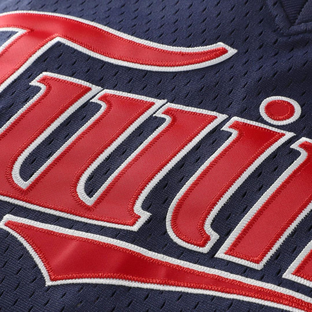 David Ortiz Minnesota Twins Mitchell & Ness Youth Cooperstown Collection Mesh Batting Practice Jersey - Navy | MLB Fan Gear