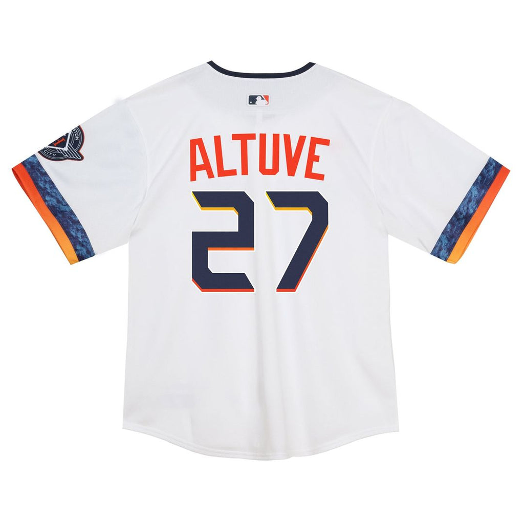 Jose Altuve Houston Astros Nike Infant 2025 City Connect Limited Player Jersey - White | MLB Fan Gear