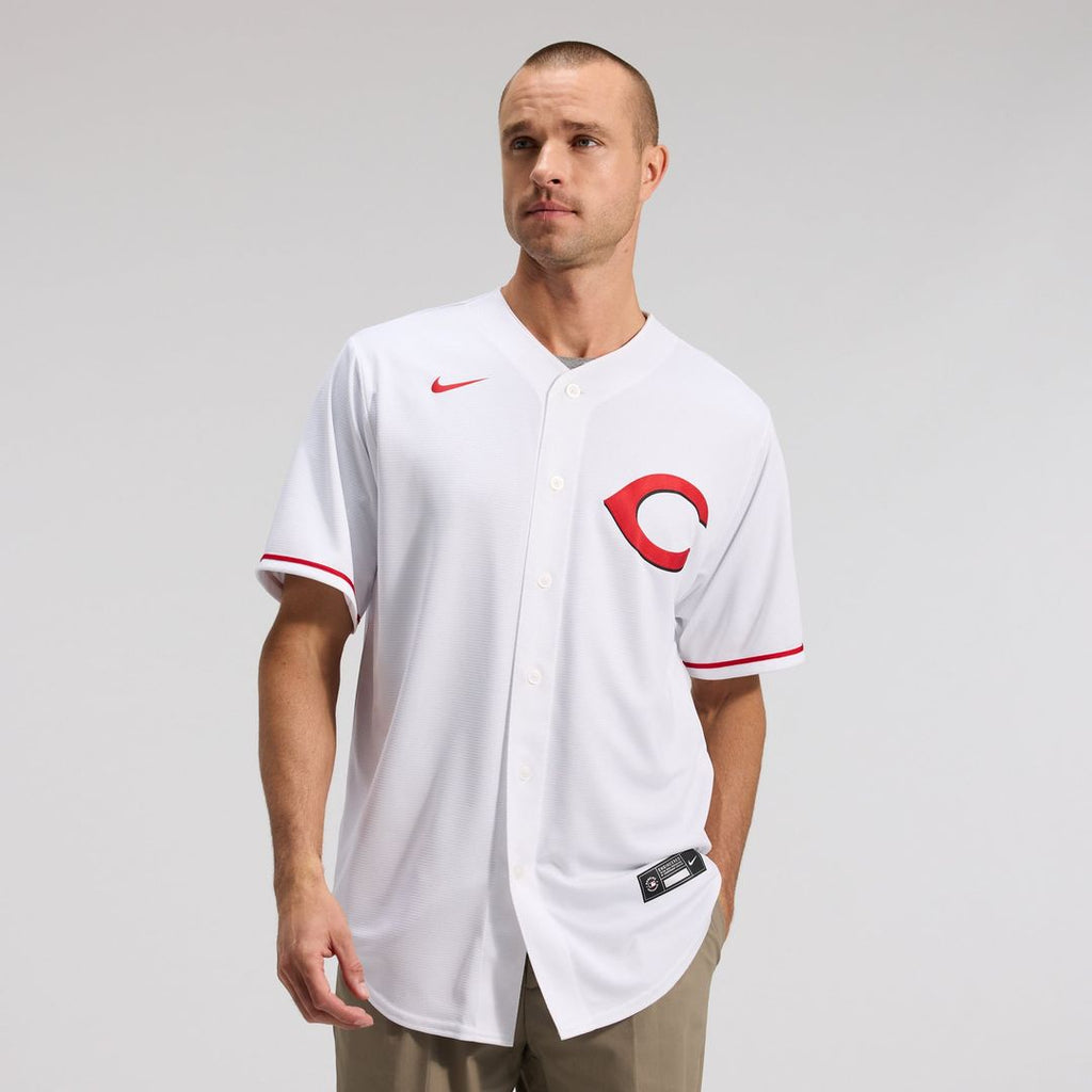 Elly De La Cruz Cincinnati Reds Nike Alternate 2 Replica Jersey - White | MLB Fan Gear