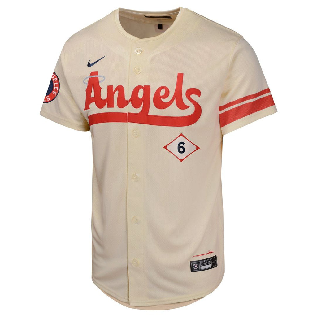 Anthony Rendon Los Angeles Angels Nike Youth City Connect Limited Player Jersey - Cream | MLB Fan Gear