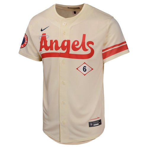 Anthony Rendon Los Angeles Angels Nike Youth City Connect Limited Player Jersey - Cream | MLB Fan Gear