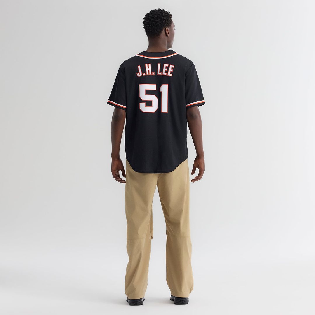 Jung Hoo Lee San Francisco Giants Nike Fashion Replica Black Out Jersey | MLB Fan Gear