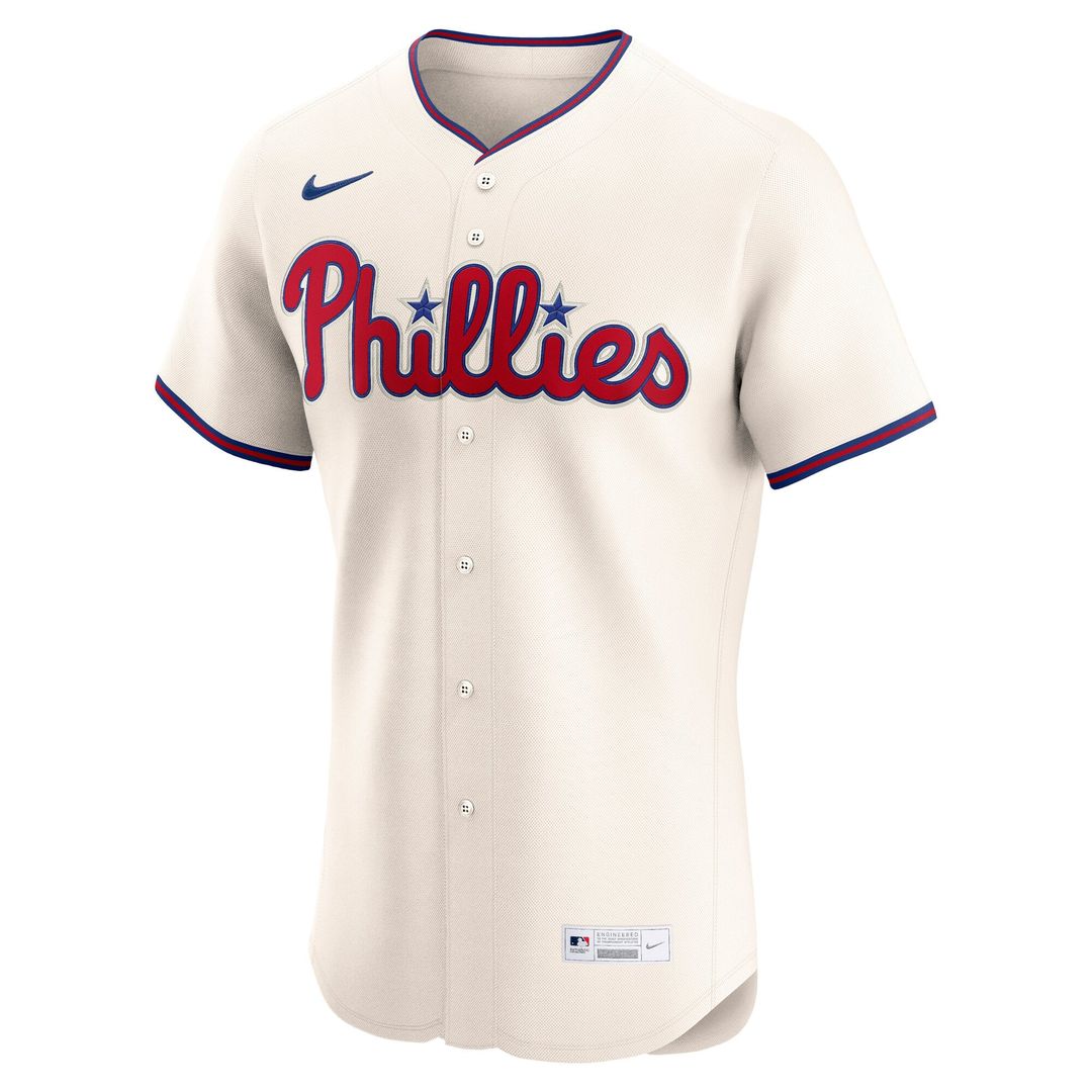Philadelphia Phillies Nike Alternate 2 Elite Jersey - Cream | MLB Fan Gear