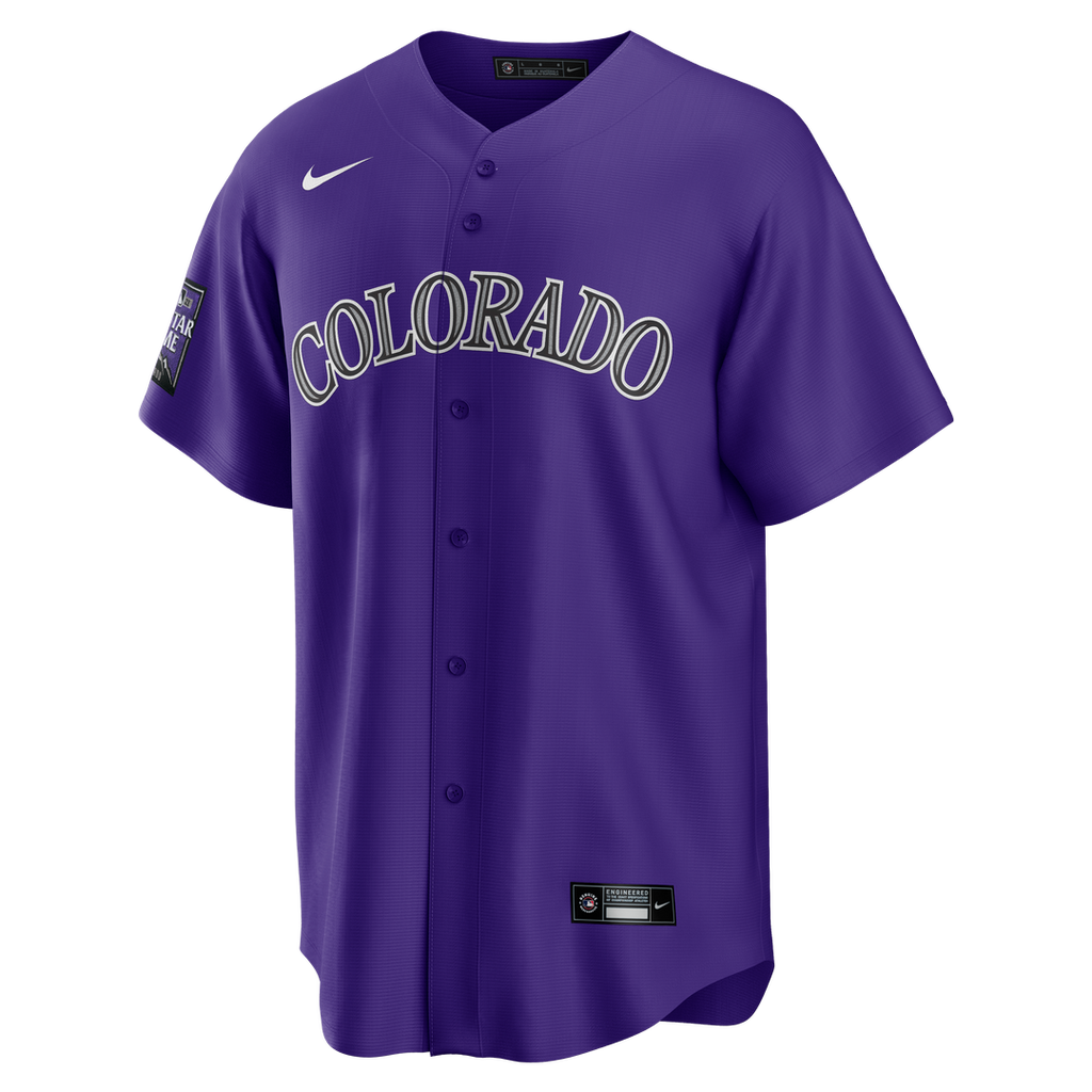 Colorado Rockies Nike Alternate Replica Team Jersey - Purple | MLB Fan Gear