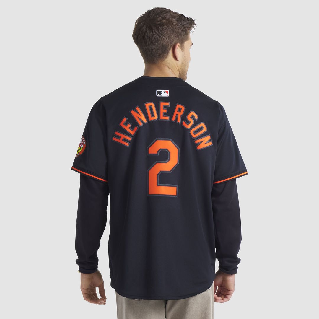Gunnar Henderson Baltimore Orioles Nike Alternate Limited Player Jersey - Black | MLB Fan Gear