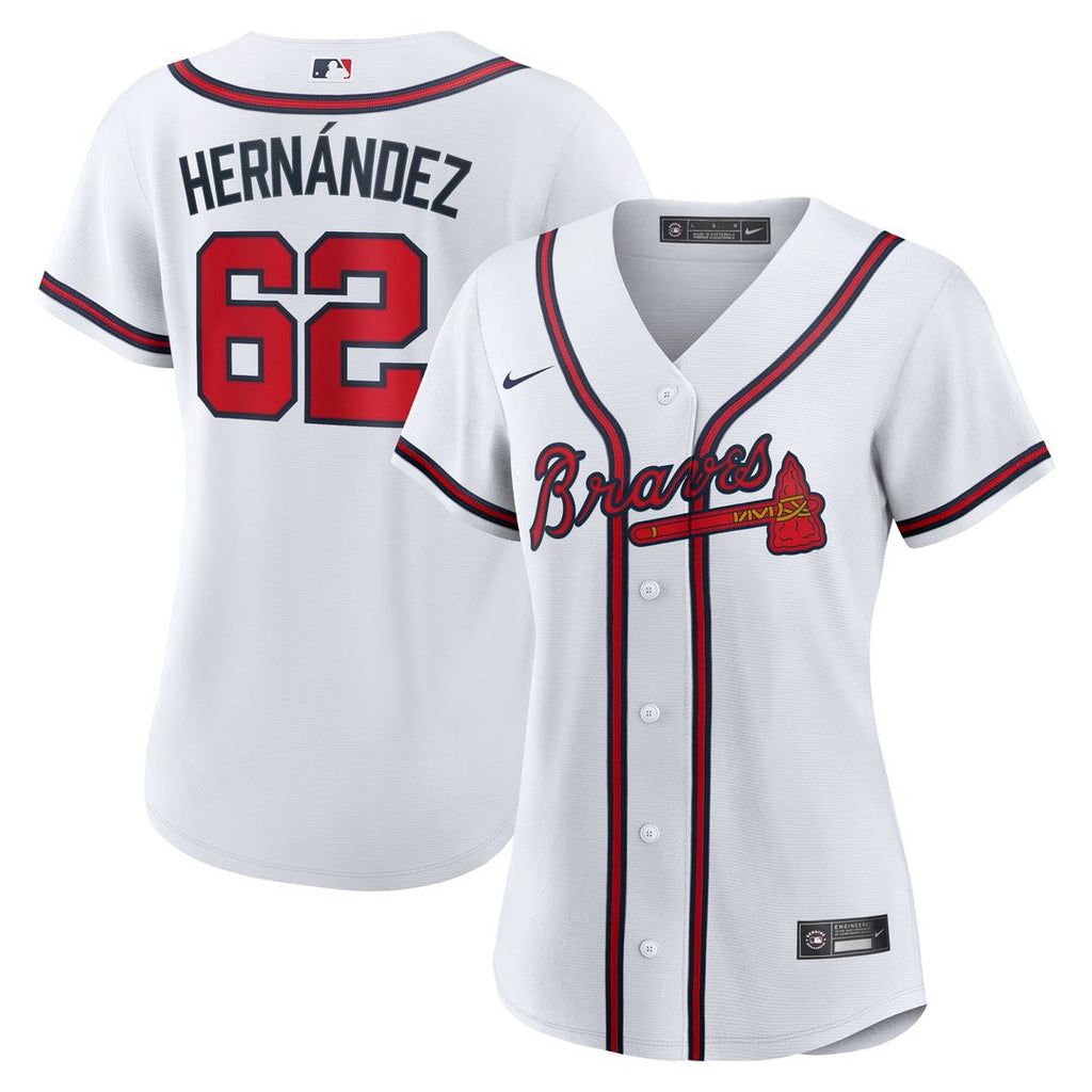 Daysbel Hernandez Atlanta Braves Nike Women's Home Replica Jersey - White | MLB Fan Gear
