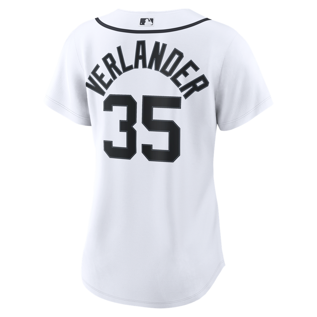 Justin Verlander Detroit Tigers Nike Women's Home Replica Jersey - White | MLB Fan Gear