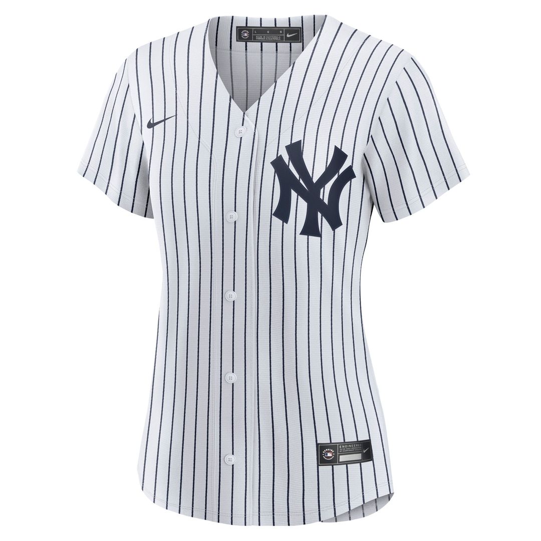 Giancarlo Stanton New York Yankees Nike Women's Home Replica Player Jersey - White | MLB Fan Gear