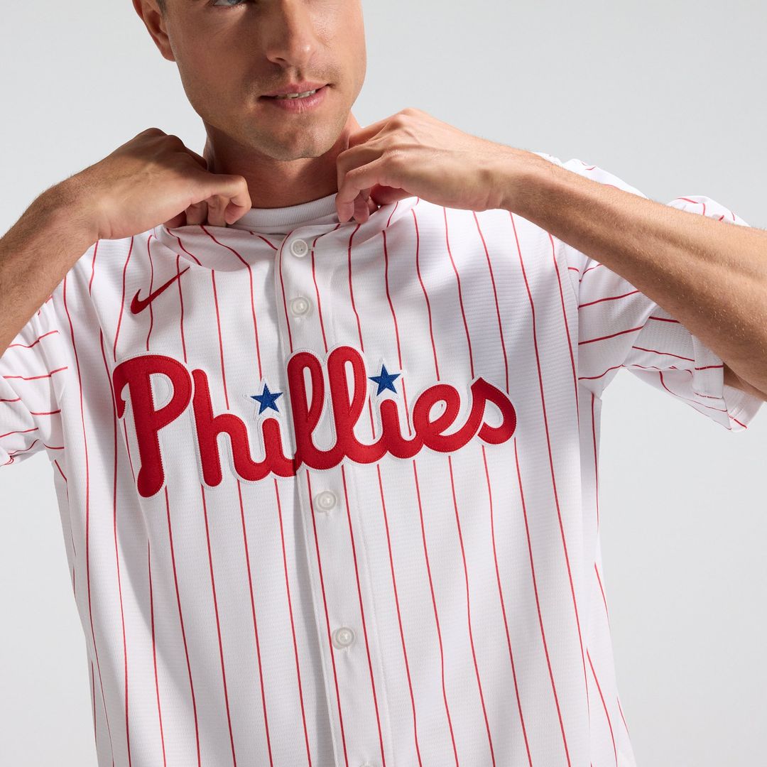 Philadelphia Phillies Nike Home Replica Team Jersey - White | MLB Fan Gear