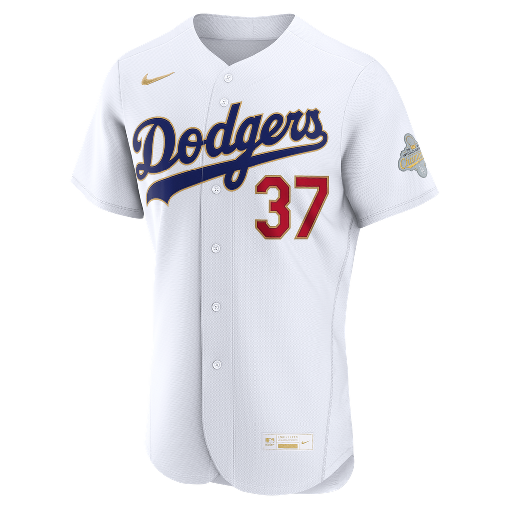 Teoscar Hernández Los Angeles Dodgers Nike 2026 Gold Collection Authentic Jersey - White | MLB Fan Gear