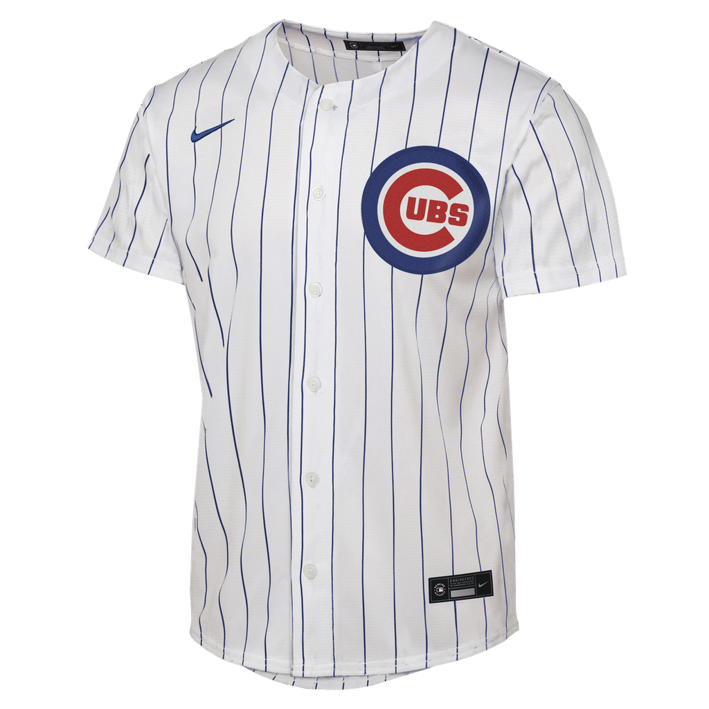 Nico Hoerner Chicago Cubs Nike Youth Home Replica Jersey - White | MLB Fan Gear