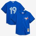 Jose Bautista Toronto Blue Jays Mitchell & Ness Authentic Batting Practice Jersey - Blue | MLB Fan Gear