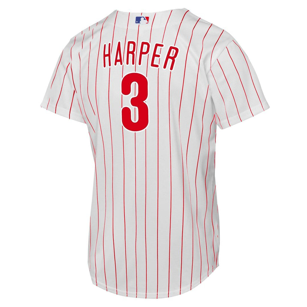 Bryce Harper Philadelphia Phillies Nike Youth Home Replica Player Jersey - White | MLB Fan Gear