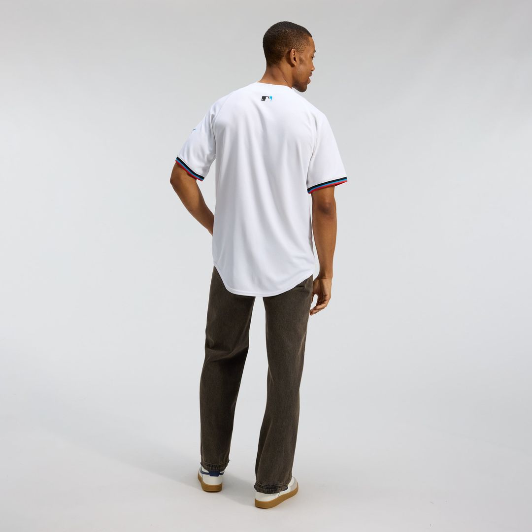 Miami Marlins Nike Home Limited Jersey - White | MLB Fan Gear