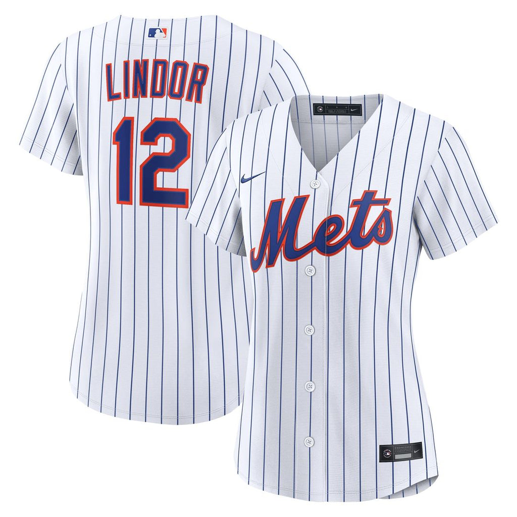Francisco Lindor New York Mets Nike Women's Home Replica Jersey - White | MLB Fan Gear