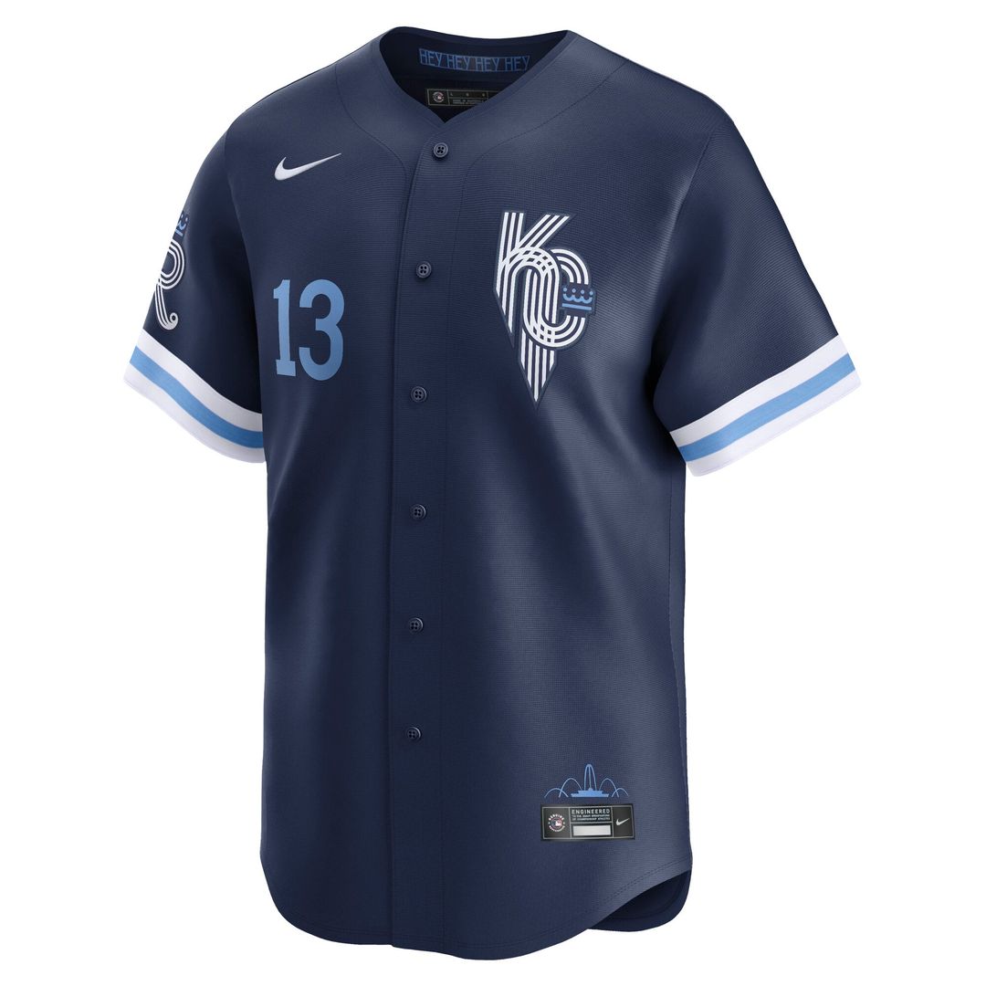 Salvador Perez Kansas City Royals Nike City Connect Limited Jersey - Navy | MLB Fan Gear