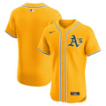 Athletics Nike Alternate 2 Elite Jersey - Gold | MLB Fan Gear