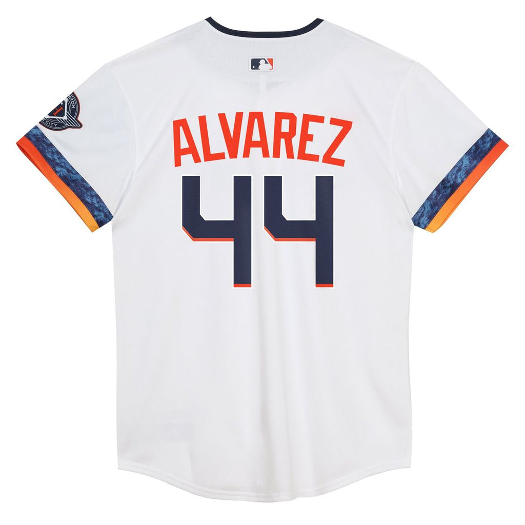 Yordan Alvarez Houston Astros Nike Preschool 2025 City Connect Limited Player Jersey - White | MLB Fan Gear