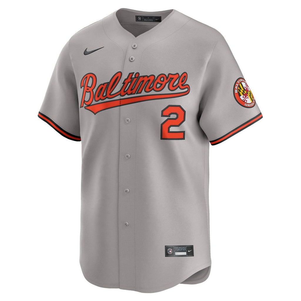 Gunnar Henderson Baltimore Orioles Nike Limited Player Jersey - White | MLB Fan Gear