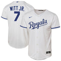 Bobby Witt Jr. Kansas City Royals Nike Youth Home Replica Player Jersey - White | MLB Fan Gear