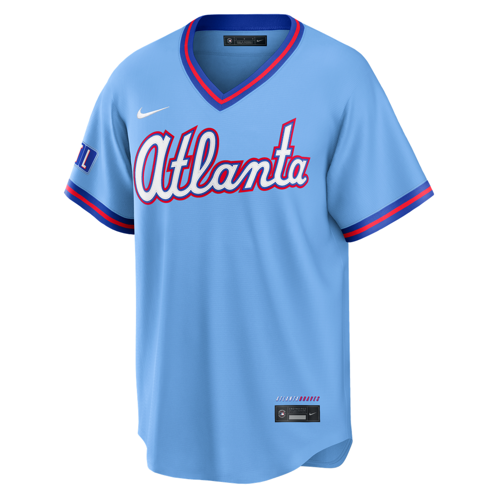 Atlanta Braves Nike 2026 City Connect Stadium Jersey - Powder Blue | MLB Fan Gear