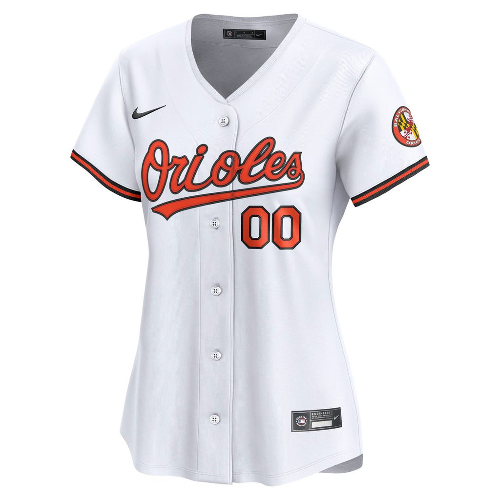 Baltimore Orioles Nike Women's Home Limited Custom Jersey - White | MLB Fan Gear