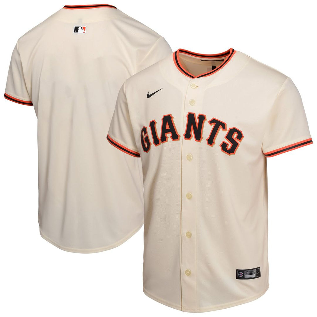 San Francisco Giants Nike Youth Home Game Jersey - Cream | MLB Fan Gear